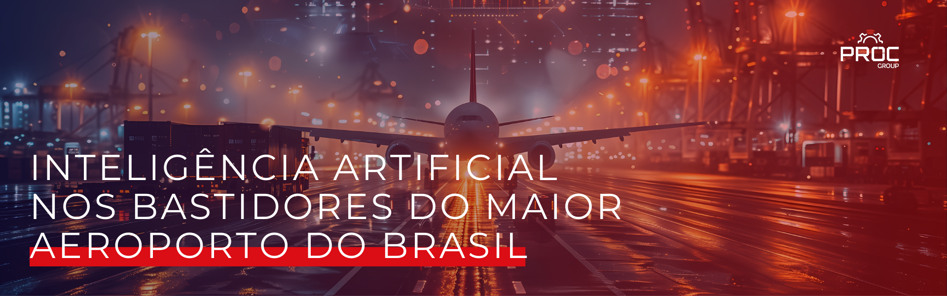 Inteligência artificial no maior aeroporto do Brasil: aeroporto de Guarulhos